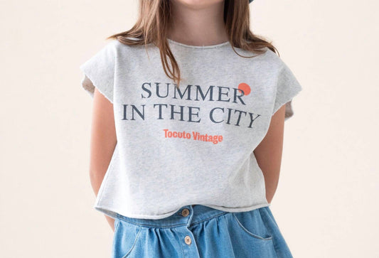 Tocoto Vintage - Sleeveless Plush Shirt