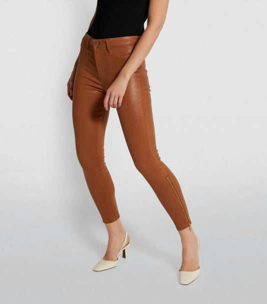 L'Agence - SABINE HIGH RISE COATED SKINNY JEAN