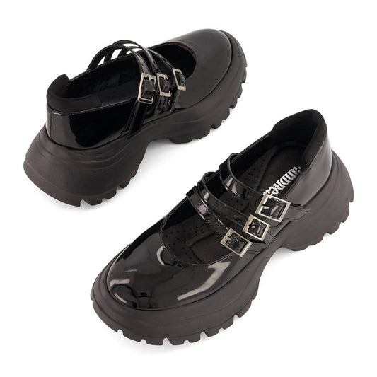 Andrea - Women's Combat Mary Janes Shoes