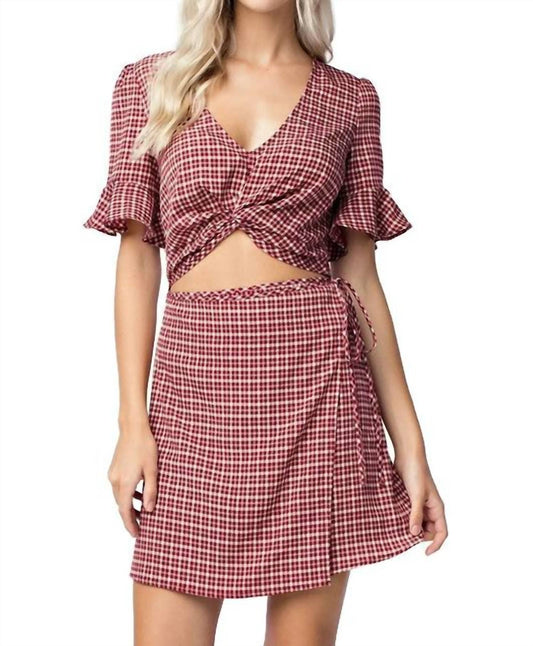 Honey Punch - Picture Perfect Mini Dress