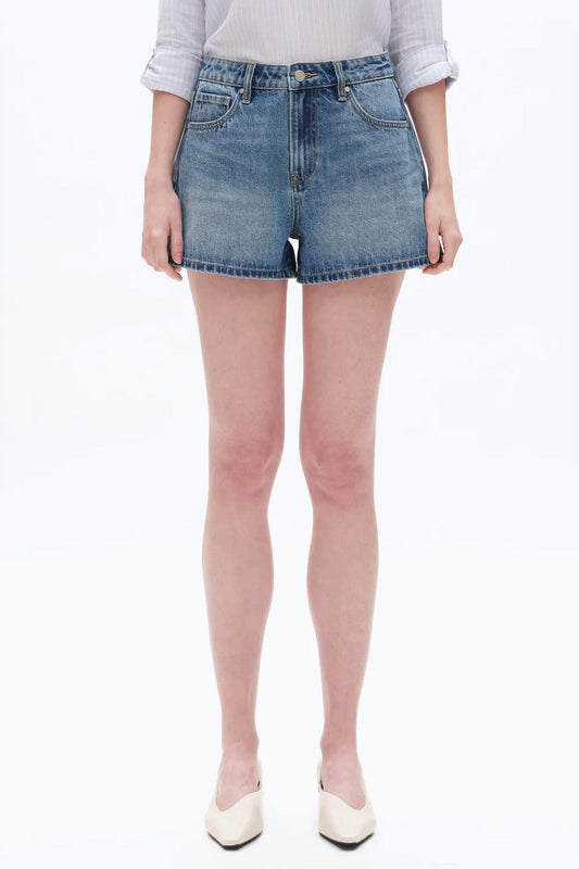 Bayeas - Mid Rise Denim Shorts