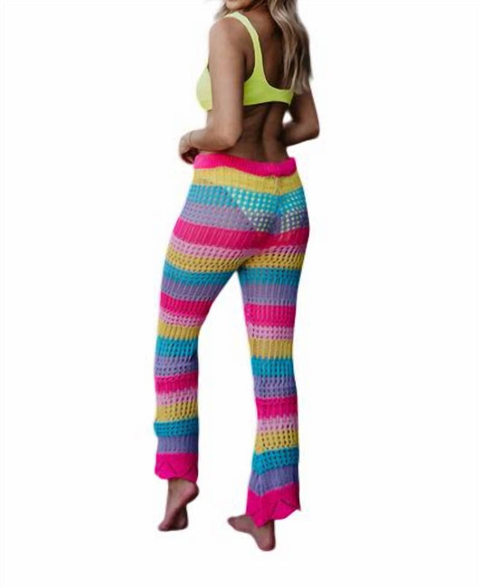 Katydid - Stripes Crochet Beach Pants
