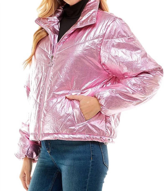 Tcec - Angelika Metallic Puff Jacket