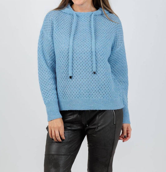 Elliott Lauren - Honeycomb Cable Stitch Hoodie