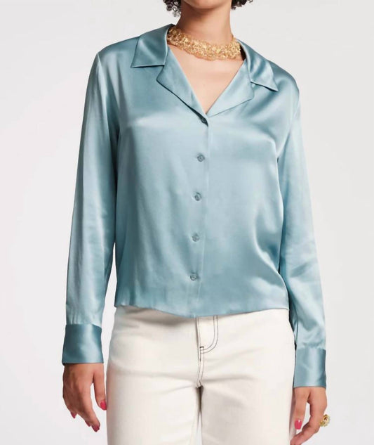 Frances Valentine - Katherine Solid Silk Shirt