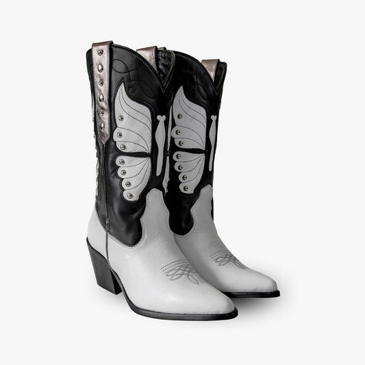 Women's Italian Western Premium Leather Monarch Boots