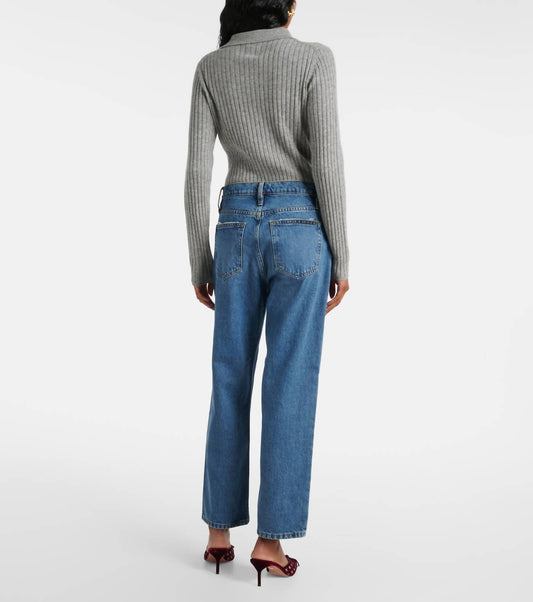 Frame - Slouchy Straight Jeans