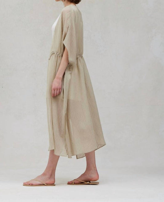 Grade & Gather - Breezy Striped Cover-up