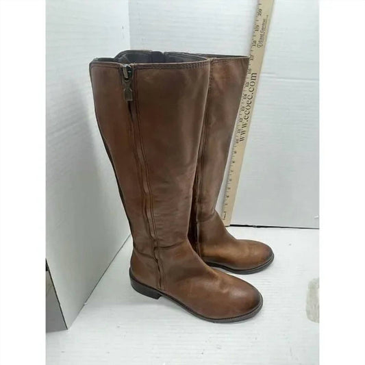 Salvia - Women's Nell Tall Side Zip Boots