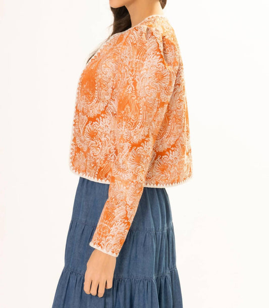 Area Stars - Paisley Jacquard Jacket