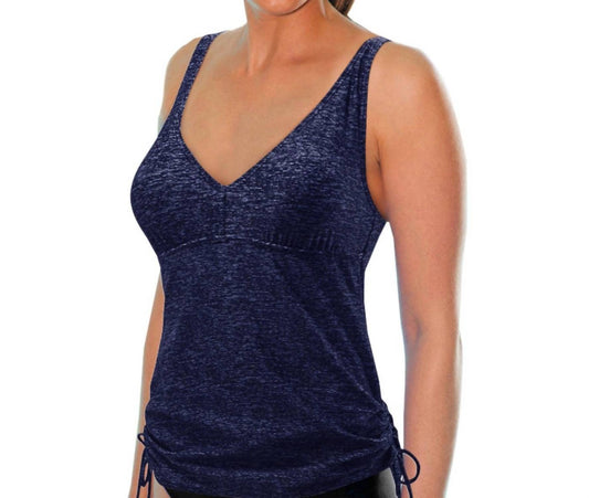 Tyr - Chlorine Resistant Side Tie V-neck Tankini Top
