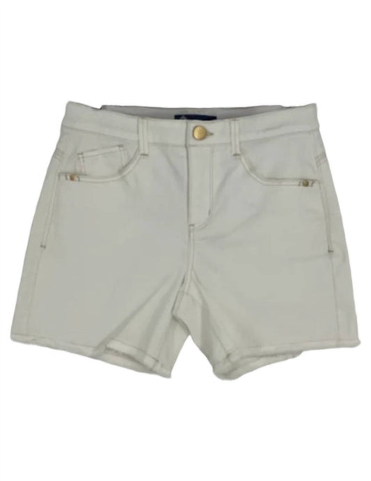 Democracy - Women's Denim Shorts With Fray Hem