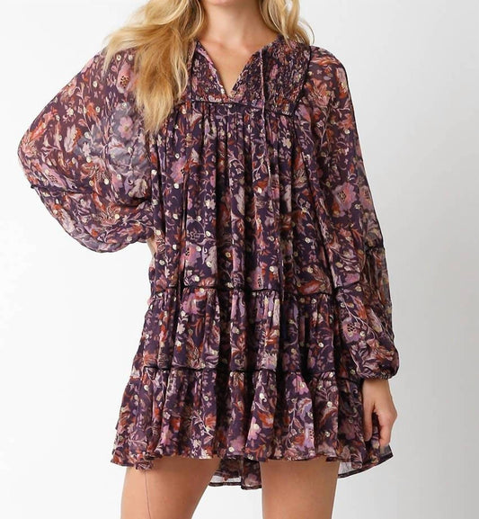 Olivaceous - Reagan Mini Dress