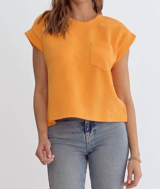 Entro - Textured Top