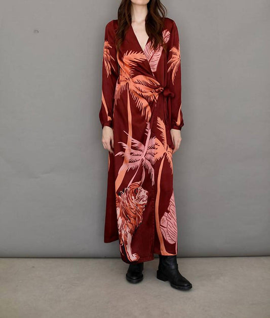 Las Sureñas - Lion Palms Long Dress