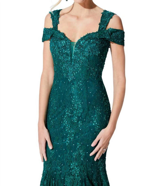 Ivonne D - Sweetheart Trumpet Evening Dress