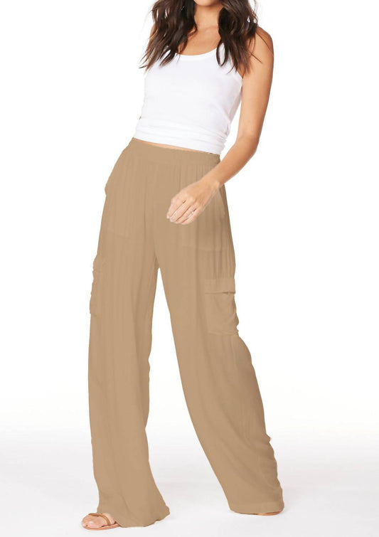 Bobi - Wide Leg Cargo Pants