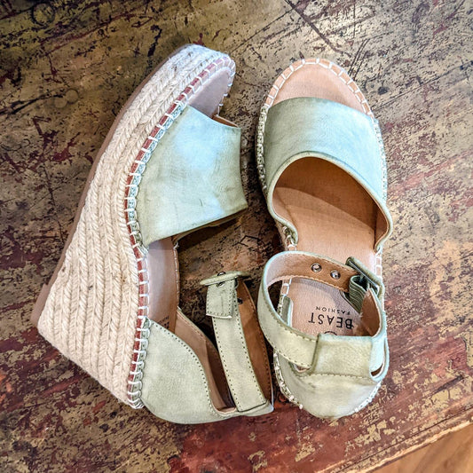 Let'S See Style - Women's Sleek Wedge Sandals