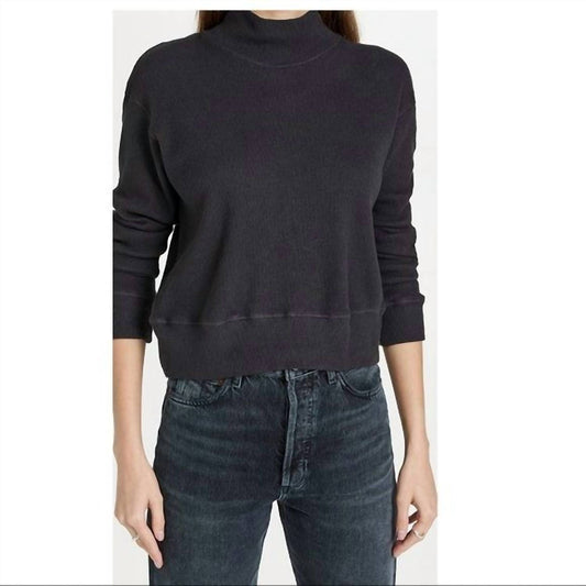 Monrow - Women's Mock Sweatshirt