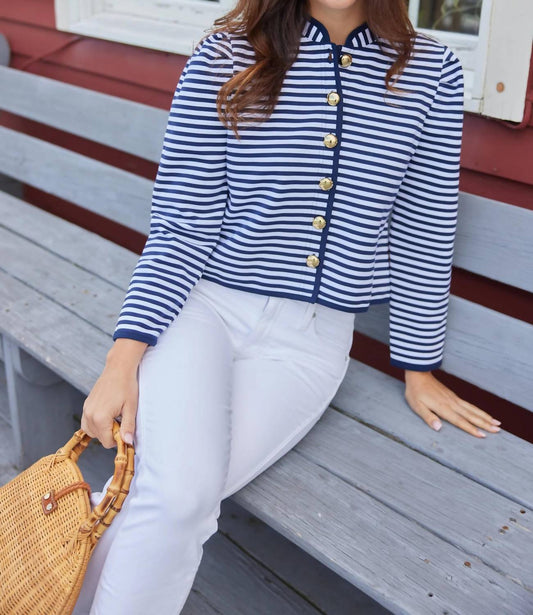 Sail To Sable - Striped Jacket