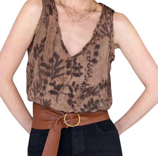 Go By Go Silk - Crinkle Tank