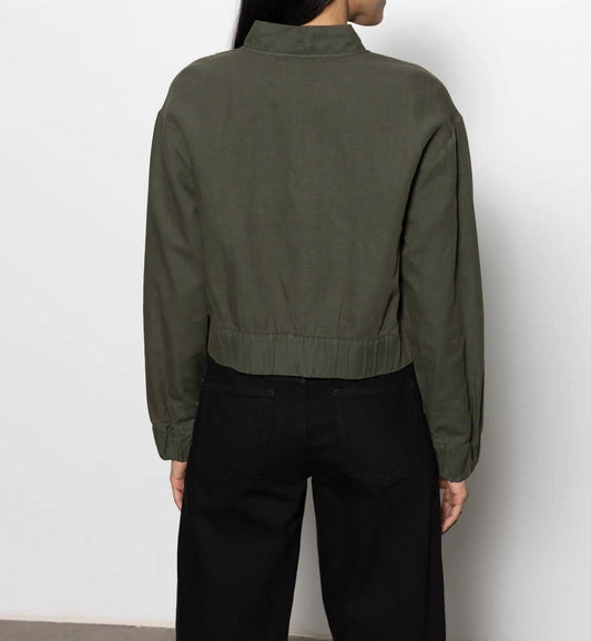 Sanctuary - Linen Bomber Jacket