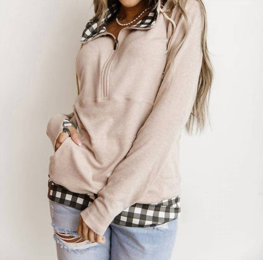 Ampersand Ave - Ancing Queen Halfzip Sweatshirt