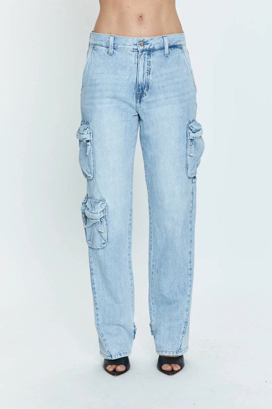 Pistola - Bobbie Utility Mid Rise Loose Straight Cargo