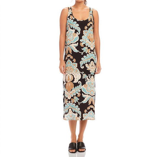 Karen Kane - Women's Sleeveless Side Slit Tank Dress