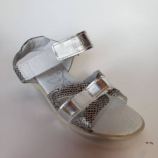 Renbut Shoes - Girl's Velcro 2-strap Dress Sandal