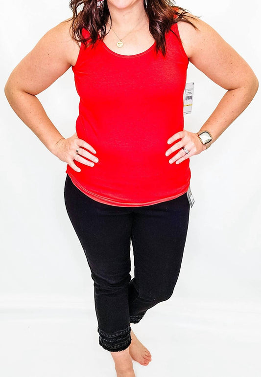 Multiples - Cotton Spandex Layering Tank Top