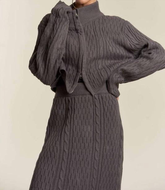 Adora - Women's Edna Textured Knit Sweater