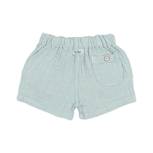 Búho - Boy's Almond Muslin Shorts