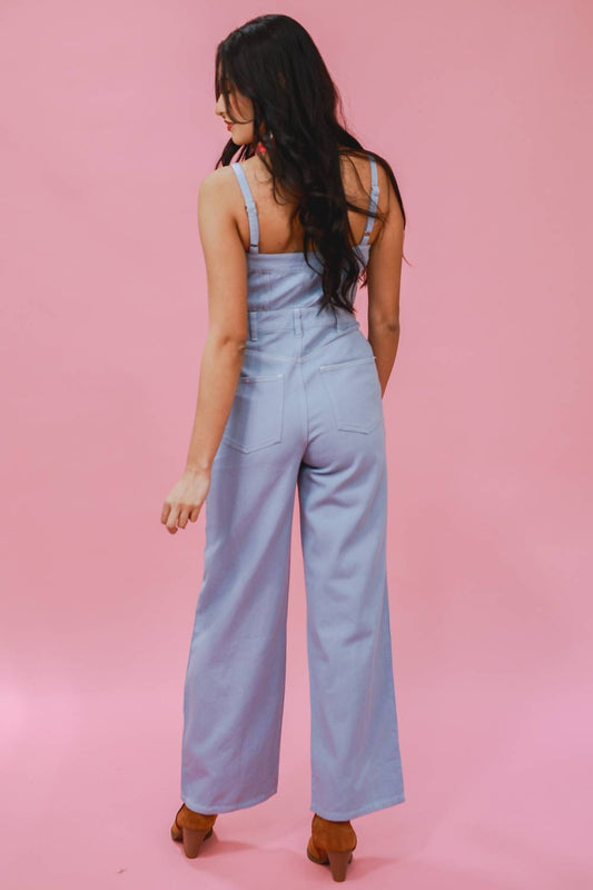 Entro - Coastal Cowgirl Denim Jumpsuit