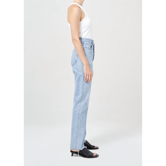 Agolde - Criss Cross Straight Leg Jeans