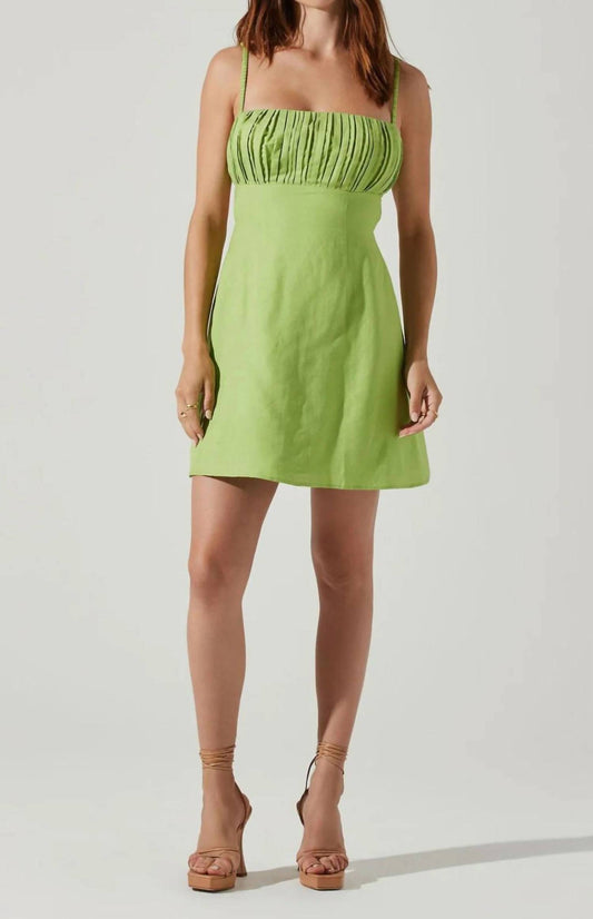 Astr - Avocado Dress