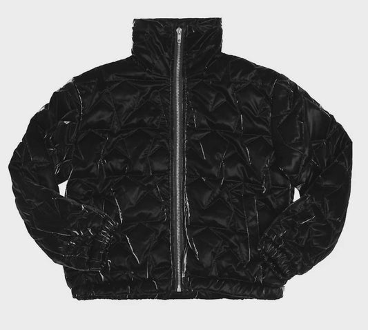 Mia - Girl's Stars Puff Jacket