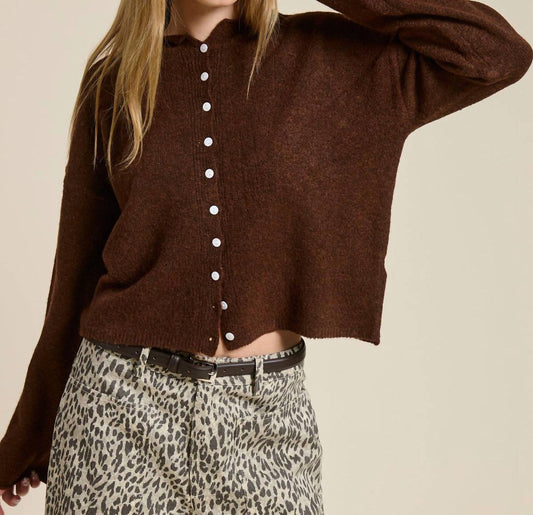 Mimosa - Lightweight Button-down Cardigan Top