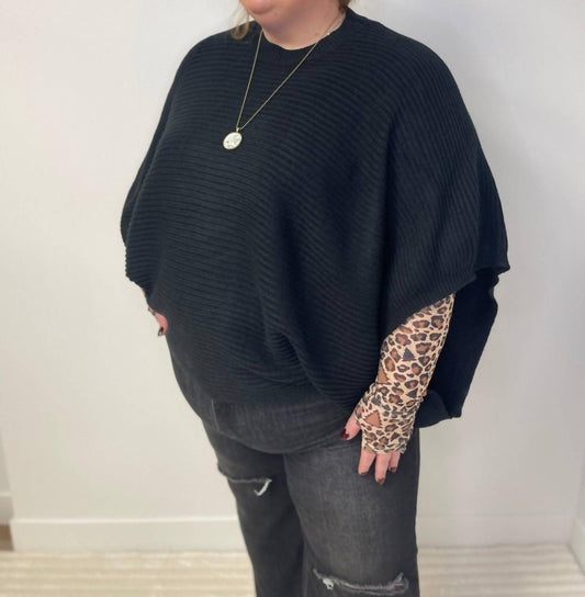 Blakeley - Meg Pullover Poncho Sweater