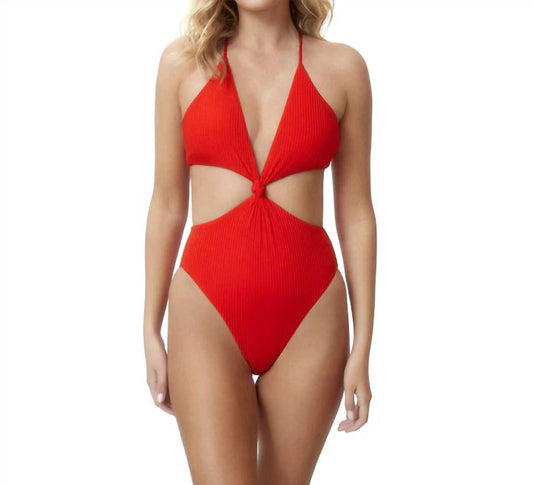 Pq Swim - Calypso Knot Cutout One Piece