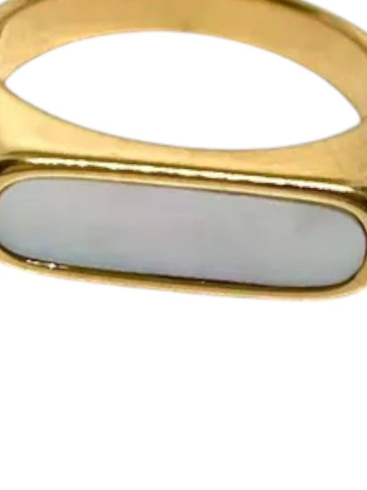 Nikki Smith Designs - Women's Pearl Stone Ring