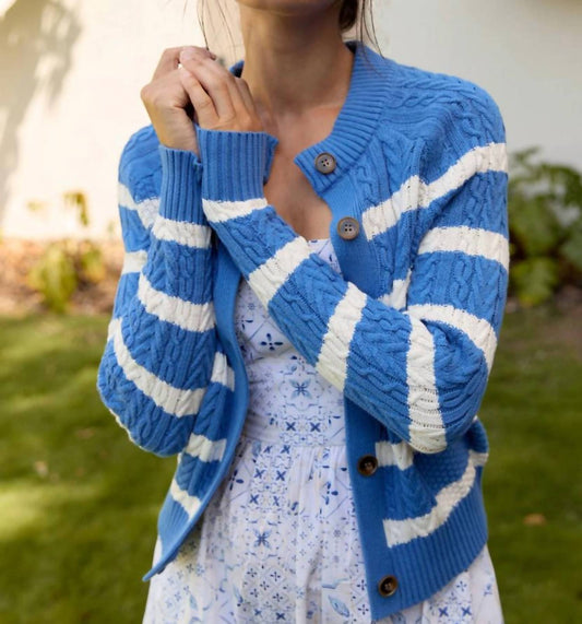 Olivia By Livro - Cardigan Stripe Sweater
