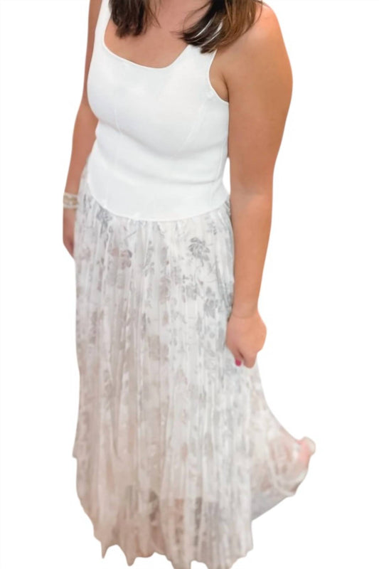 Origami - Viv Floral Maxi Skirt