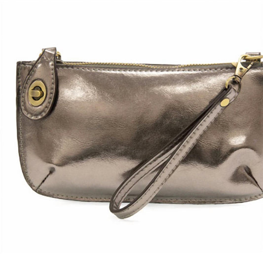Joy Susan - Women's Liquid Metal Mini Crossbody Wristlet