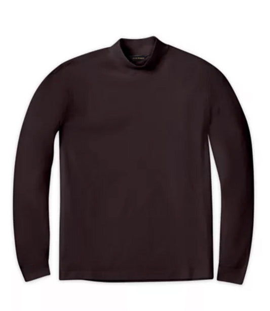 Scott Barber - Men's Pima Mock Turtleneck Top