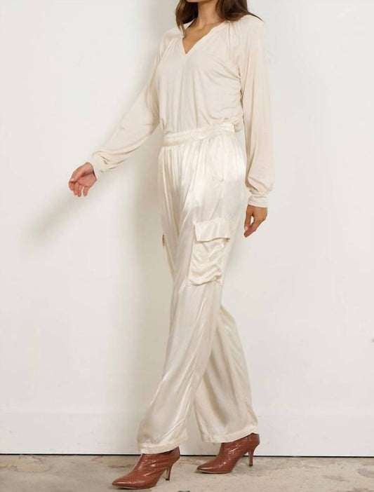 Lamade - Silky Wide Cargo Pant