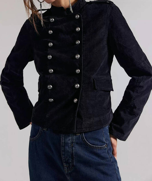 Free People - Lotty Velvet Jacket