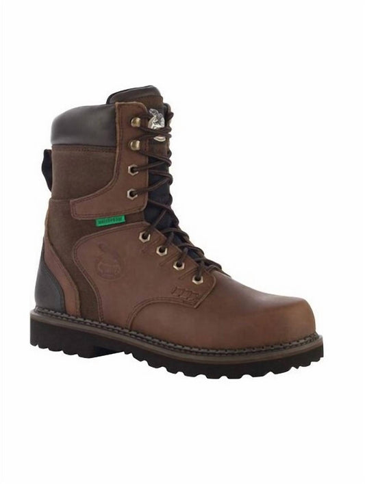 Georgia Boot - MEN'S BROOKVILLE STEEL TOE WATERPROOF WORK BOOT - WIDE WIDTH