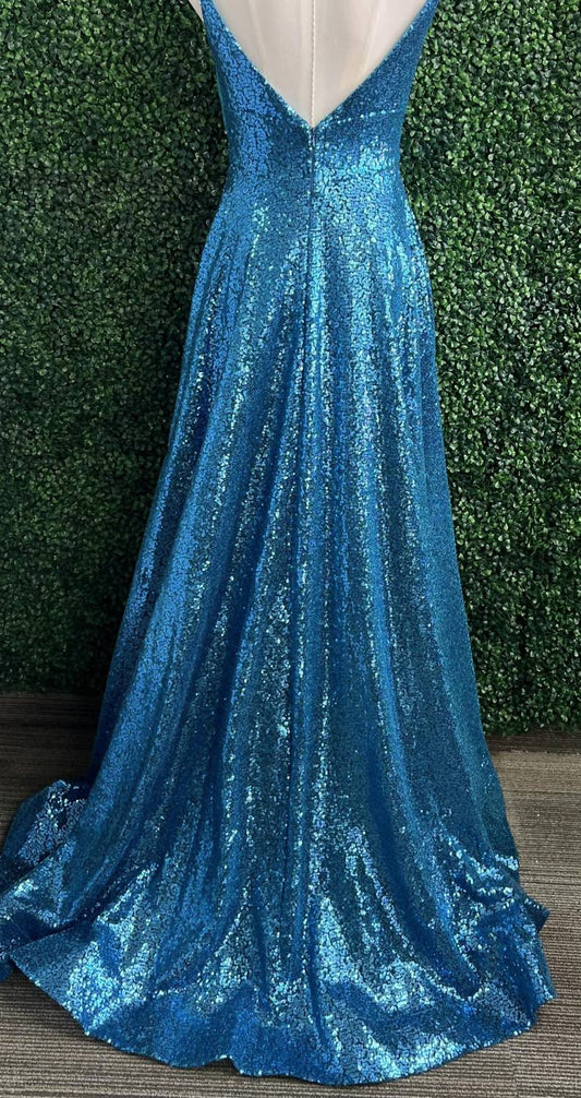 Amarra - Soft Sequin Prom Dress Ballgown