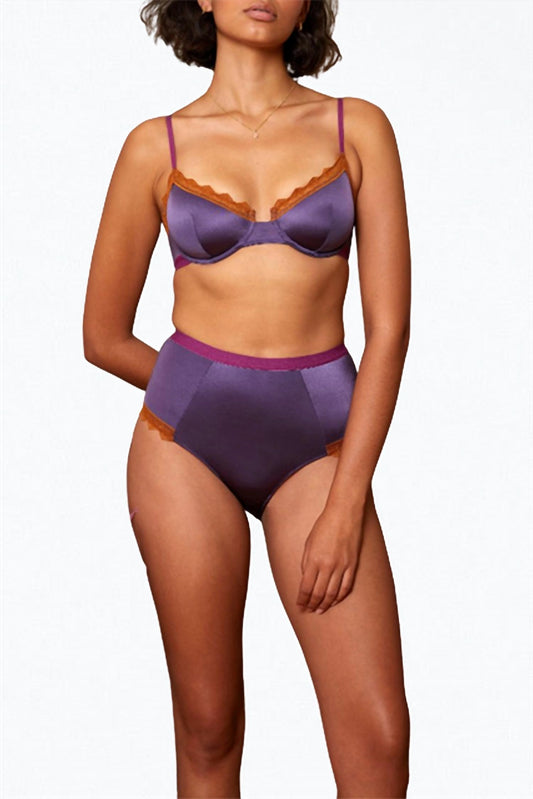 ARALIE LACE TRIM HIGH WAIST KNICKER